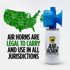 Guard Dog Security Air Horn Defender, effortless activation for reliable protection.