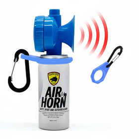 Guard Dog Security Air Horn Defender, handheld design for quick self-defense alerts.
