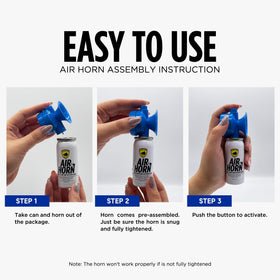 Guard Dog Security Air Horn Defender, ideal for emergencies and signaling in crowded areas.