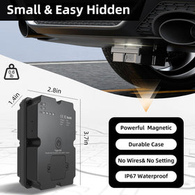 Guardtix GPS Tracker's compact design blends into vehicles without drawing attention.