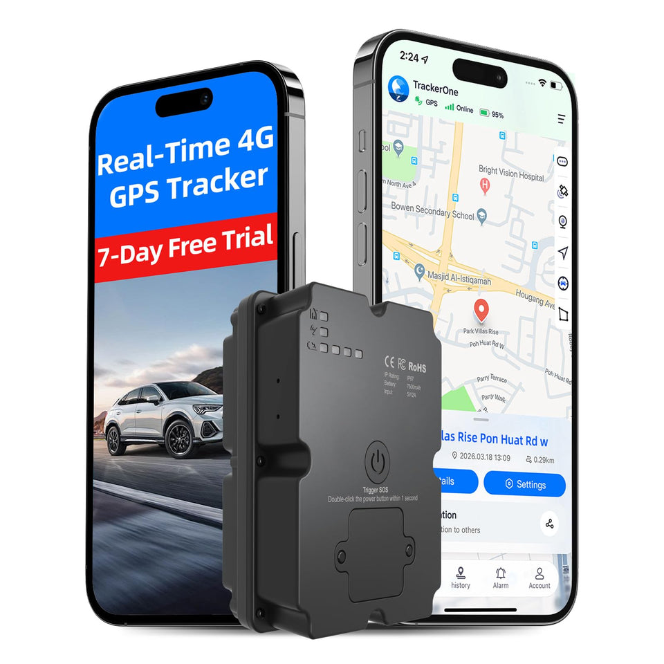 Guardtix GPS Tracker with magnetic attachment secures vehicles discreetly for theft prevention.