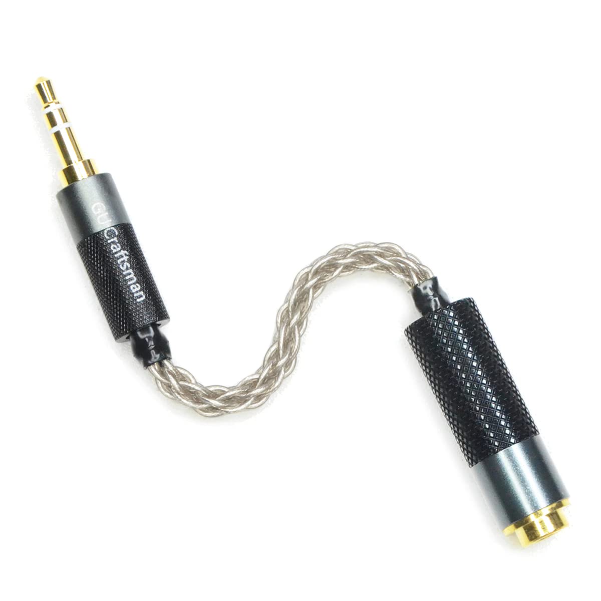 GUCraftsman 6N silver cable close-up highlighting conductor quality