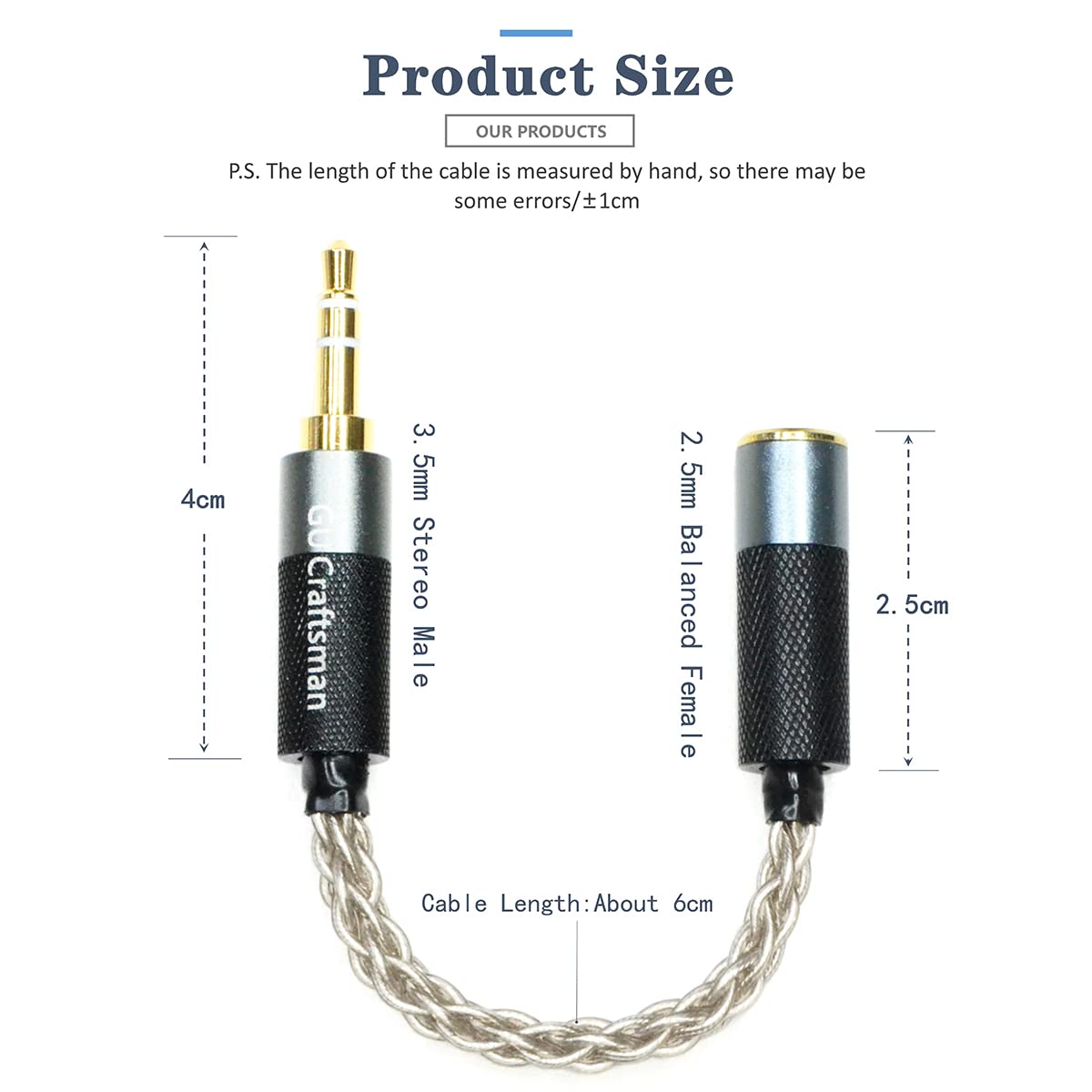 GUCraftsman 6N silver wire inside close-up highlighting high-purity conductors