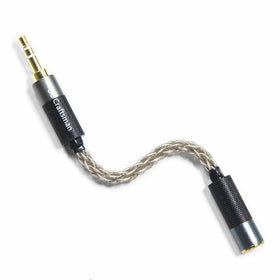 GUCraftsman balanced adapter cable coiled for easy storage and tangle-free use