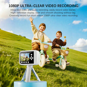 GUEDIEO rotating screen selfie view for easy self-portraits and sharing