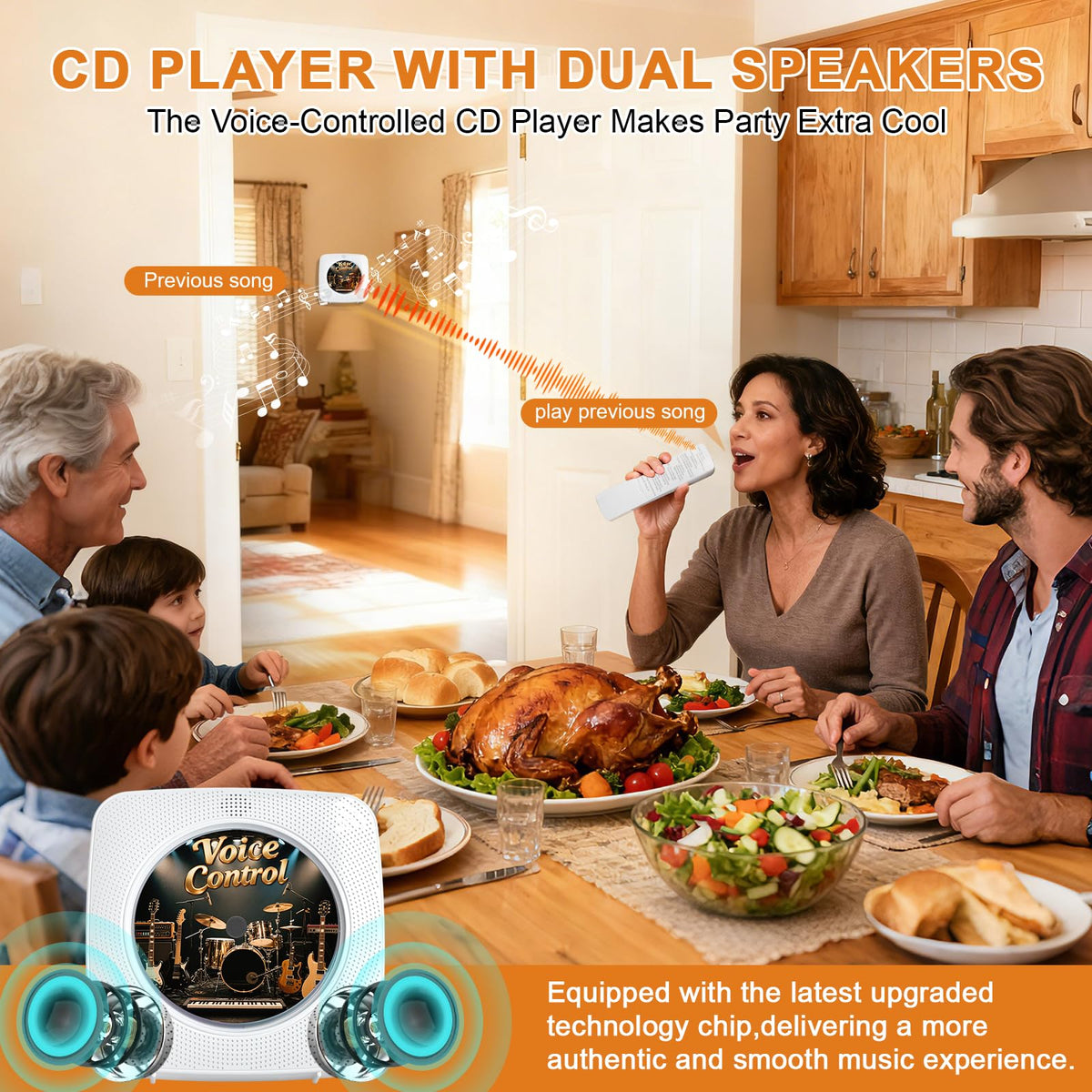 Gueray Bluetooth setup showing seamless wireless streaming from your phone.