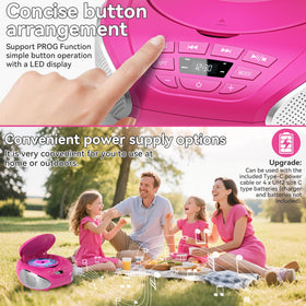 Gueray boombox in use outdoors at a picnic delivering portable music for gatherings