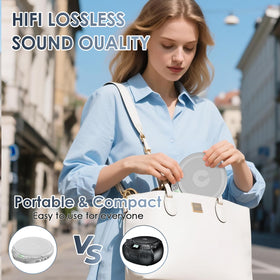 Gueray car-ready option via AUX cable for in-vehicle listening