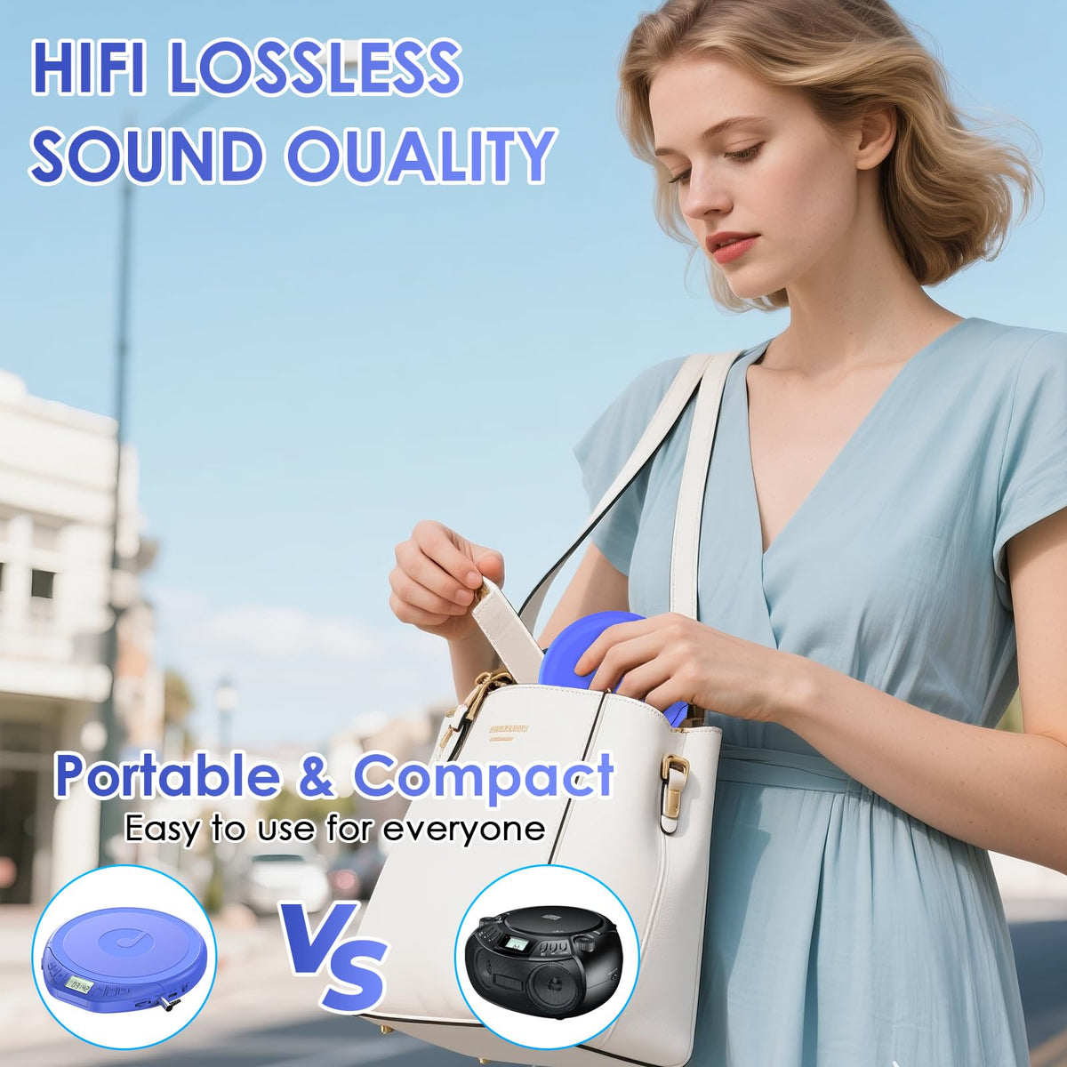 Gueray multiple play modes allow personalized playback.