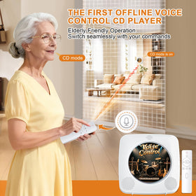 Gueray remote control enabling offline voice commands for easy operation.