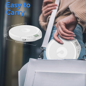 Gueray earphones plugged in demonstrating private listening and clear audio