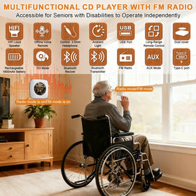 Gueray FM radio auto-scan for convenient station access.