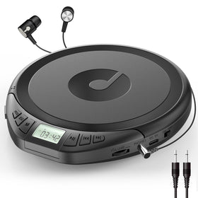 Gueray front view showing Discman and compact design for easy portability