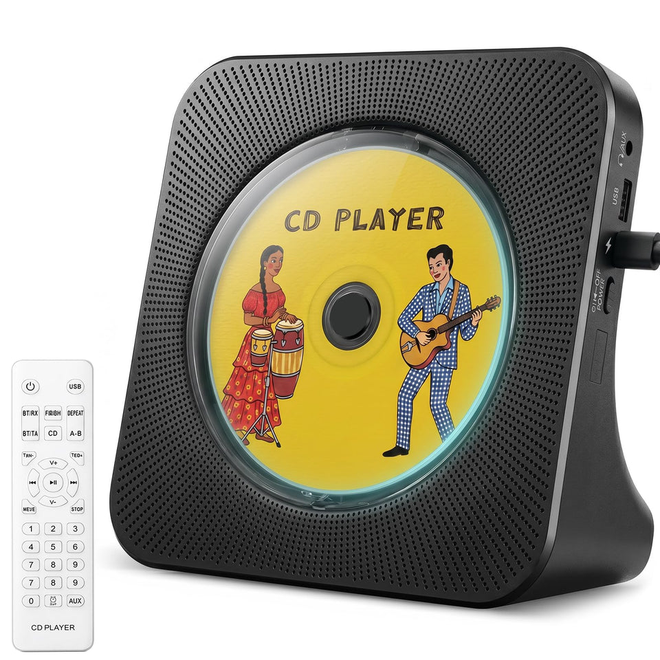 Gueray front view showing boombox and clear display for easy control