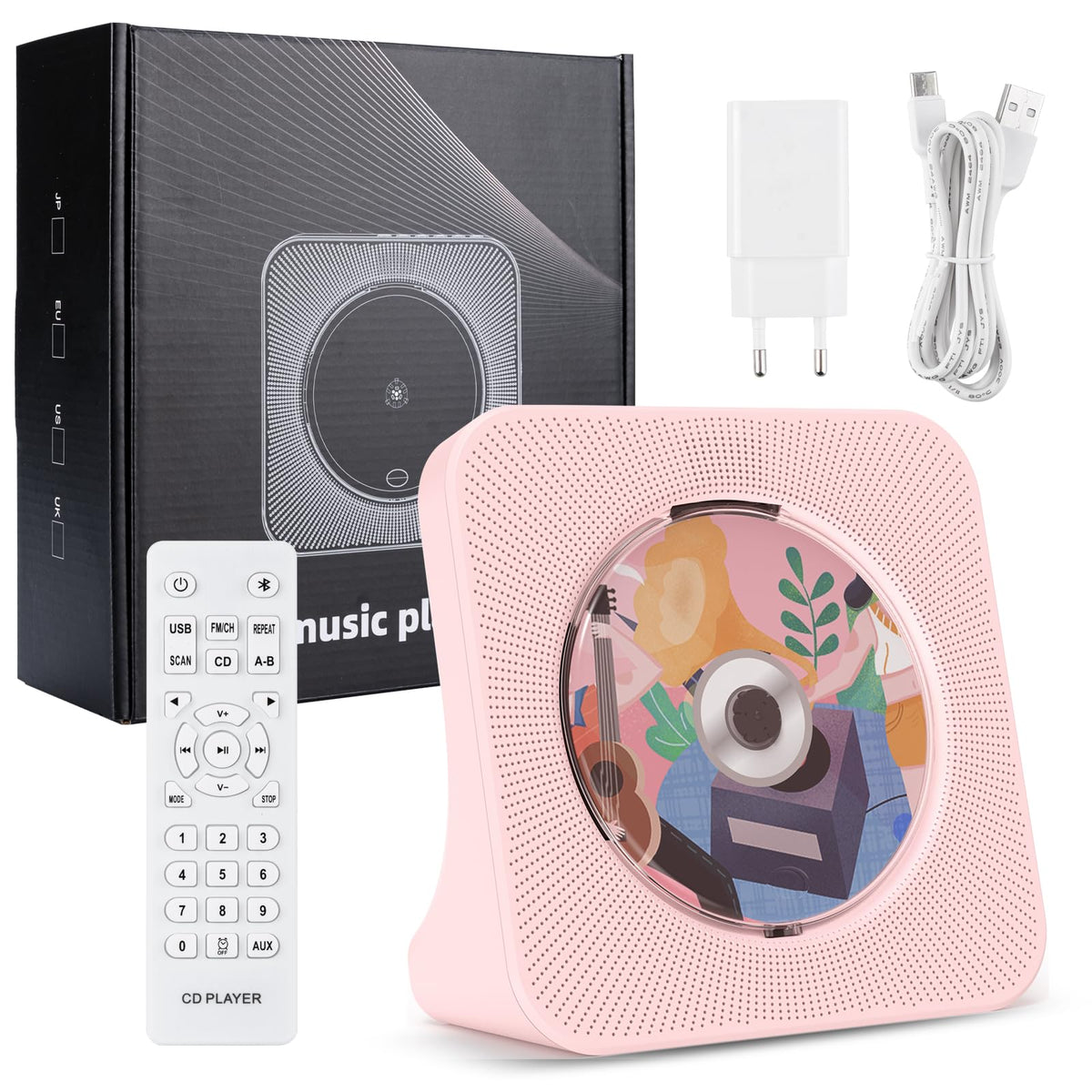 Gueray placed in living room demonstrating multimedia use and room-filling sound