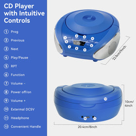 Gueray display tuned to FM radio for easy station listening