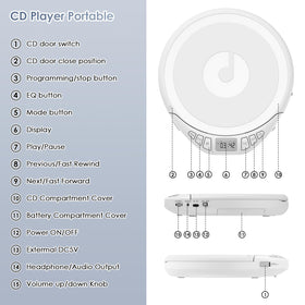 Gueray portable design compact image emphasizes lightweight travel companion.