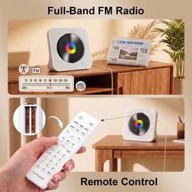 Gueray remote control showing buttons for convenient hands-free use