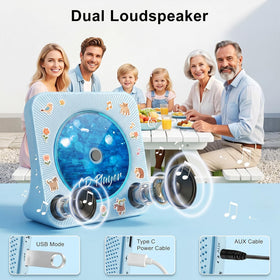 gueray remote control on table, remote lets you change tracks from distance