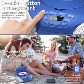 Gueray with C batteries installed for flexible outdoor power