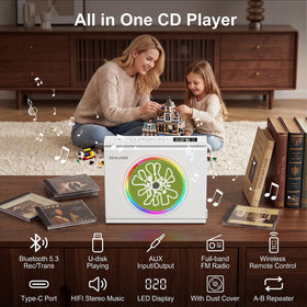 Gueray Y-03 Bluetooth 5.3 transmitter-receiver enables wireless streaming.