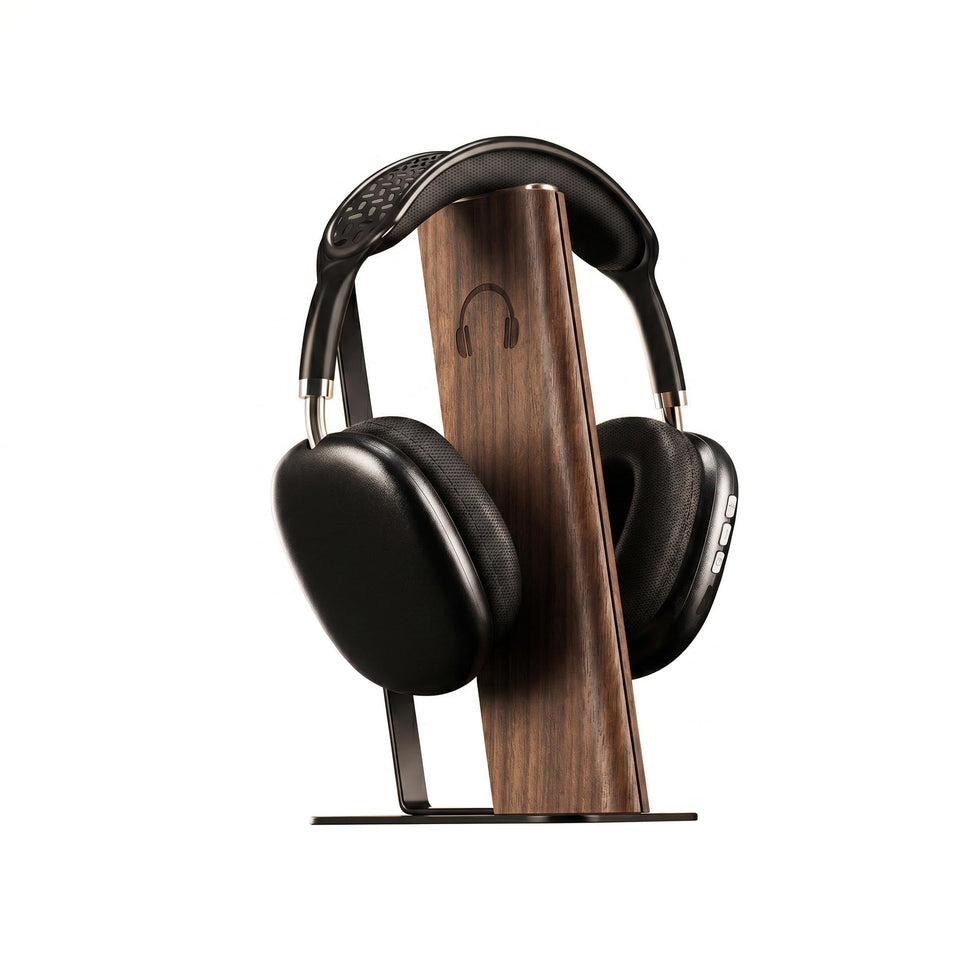 Gunking Headphone Stand with floating arc supports balanced headset display