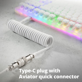 GUNMJO Pro angled coil design preventing overstretch and tangles