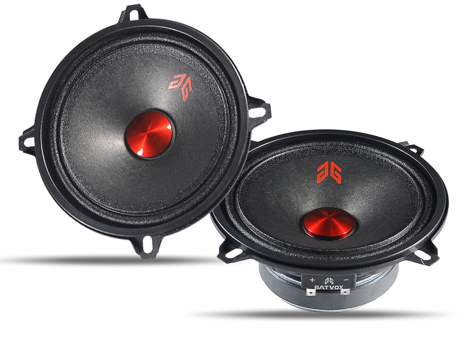 Guooreat MX52P1 5-inch midrange front view highlights vocal clarity