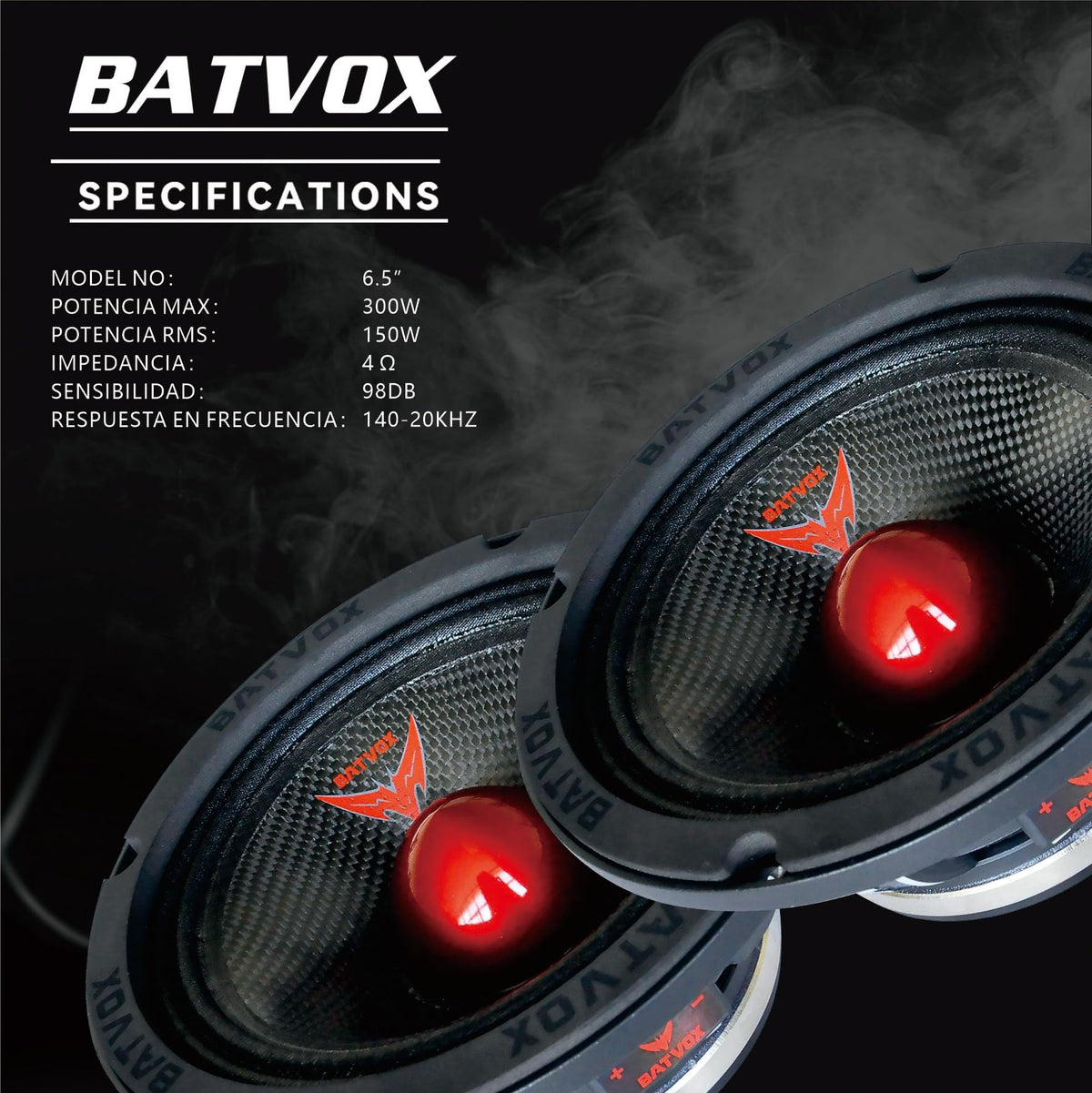 MX65S1 cone and magnet system for clear midrange.