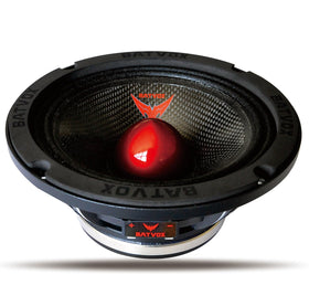 Guooreat MX65S1 front view with red bullet design and bold styling.