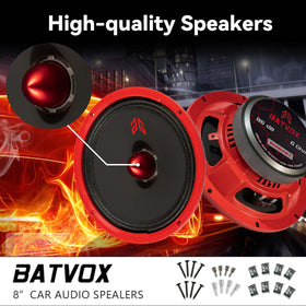Guooreat MX80E1 red bullet design adds style and performance