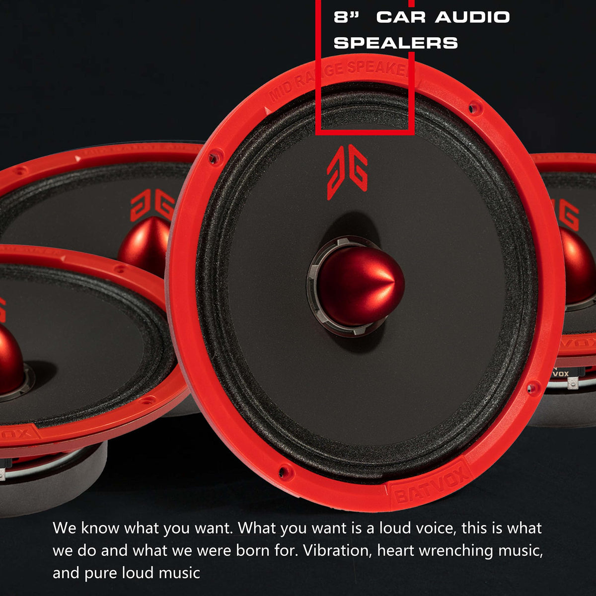 Guooreat MX80E1 covers 100Hz-10kHz for vocal and instrument detail