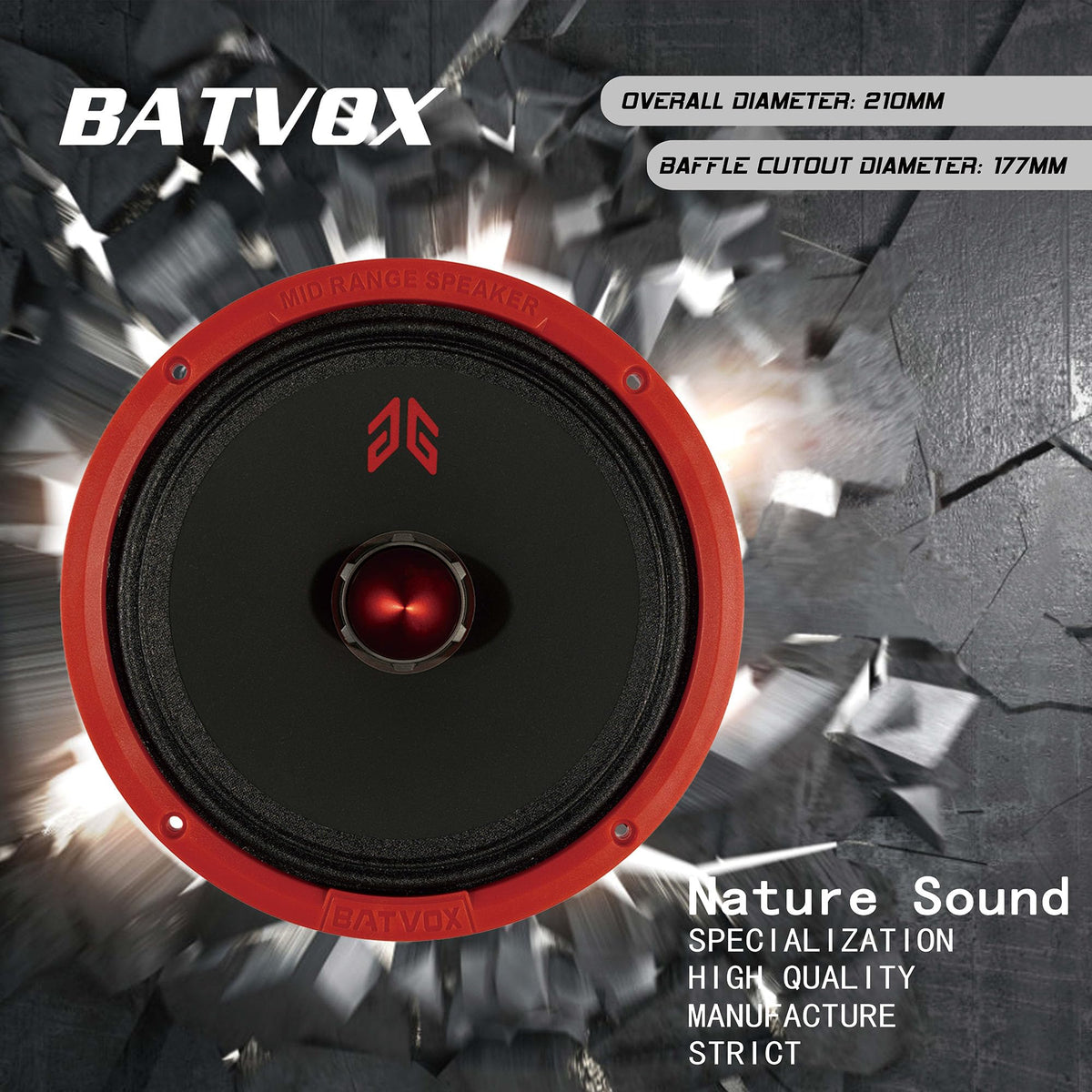 Guooreat MX80E1 RMS 140W and 560W peak power