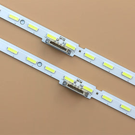 GuuYebe strips mounted inside a 65-inch TV illustrating repaired backlight