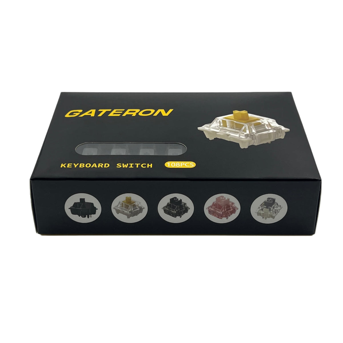 GUYEKS Milky Yellow Pro V2 switch in keyboard shows compatibility.