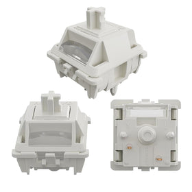 GUYEKS smoothie switch top view highlights creamy linear feel for smooth typing.