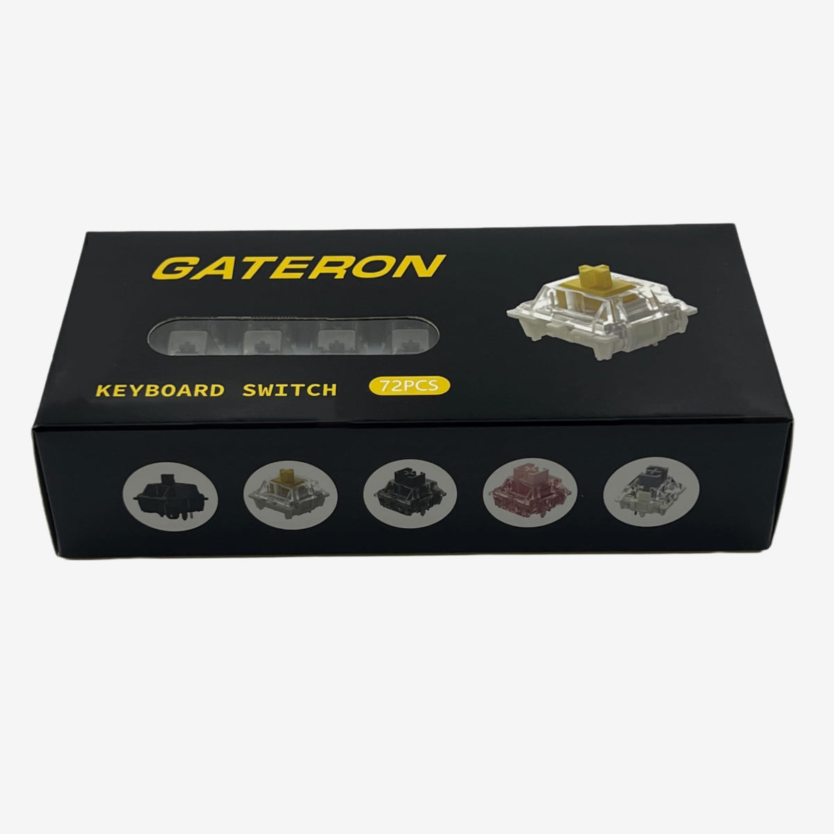 GUYEKS Gateron Milky Yellow Pro V2 switch ready to install, pre-lubed.