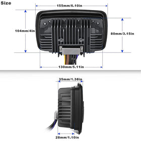 GUZARE marine antenna mounted on boat illustrating signal reception benefit