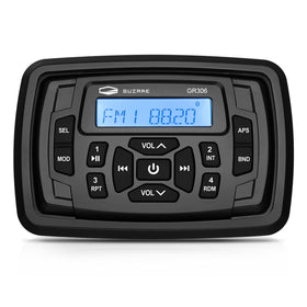 Guzare marine stereo front view with IPX6 waterproof design for outdoor use