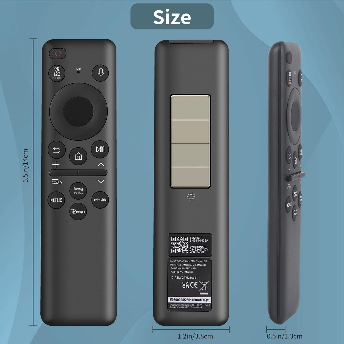 Gvirtue packaged remote with manual showing what is included for easy setup