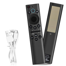 Gvirtue remote front view showing buttons and layout for easy navigation