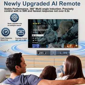 Gvirtue replacement Samsung remote packaging with quick-start guide.
