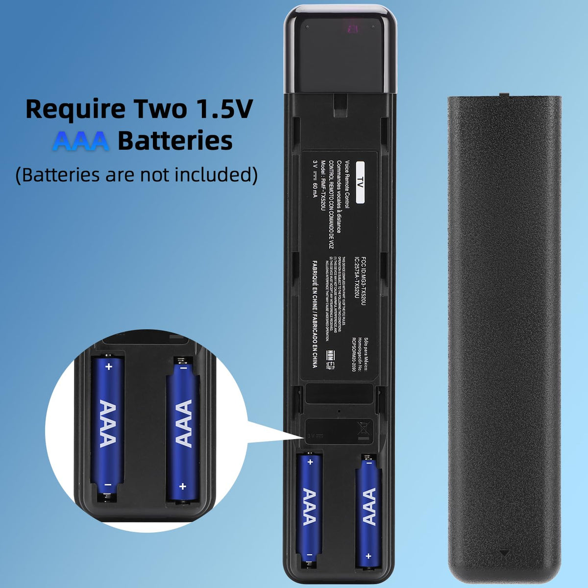 In-hand ergonomic design of RMF-TX520U for comfortable daily use