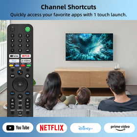 RMF-TX520U Netflix shortcut button for instant favorites