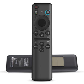 Gvirtue remote front view showing buttons and clean layout benefit quick control