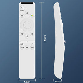 Gvirtue voice remote uses 2 AA batteries for ready to use operation
