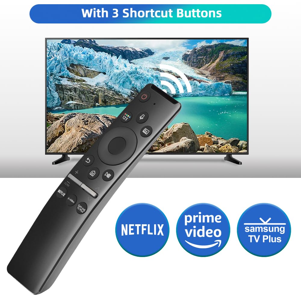 Gvirtue voice remote for Samsung compatibility list showing broad model support.
