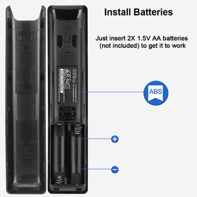 Gvirtue Samsung remote in living room setup for easy pairing and quick access.