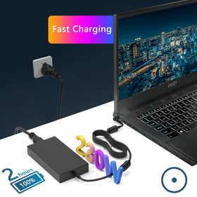 GVKRLXZ 230W adapter with 5.5x2.5mm tip expands MSI compatibility.