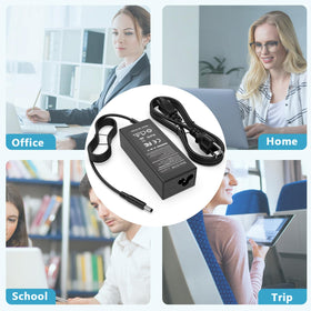 GVKRLXZ 65W Dell Inspiron charger suited for school and home use with a compact profile.